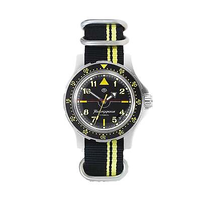 #ad Vostok Komandirskie 18020A Automatic Russian Military Wrist Watch USA SELLER $148.71