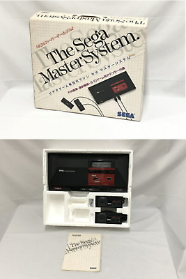 #ad Sega Master System MK 2000 Console Control Pad Controller Manual Box $289.00