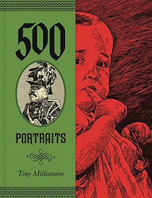 #ad 500 PORTRAITS By Tony Millionaire Hardcover **Mint Condition** $29.95