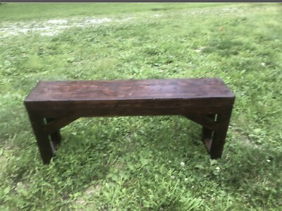 #ad Rustic Pine Bench $40.00