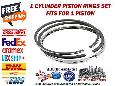 #ad 95mm STD Piston Rings Set Fits For Ford 03 10 6.0L Diesel Turbo Power Stroke $29.14