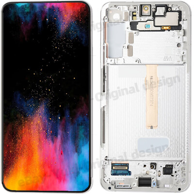 #ad Small Samsung Galaxy S22Plus S906B E LCD Touch Screen Assembly Replacement White $122.92
