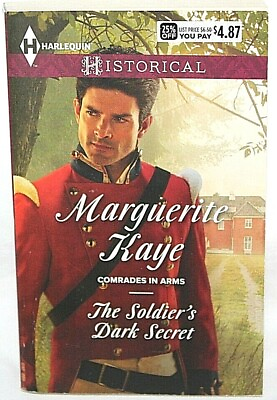 #ad Harlequin Historical The Soldier#x27;s Dark Secret by Marguerite Kaye $2.99