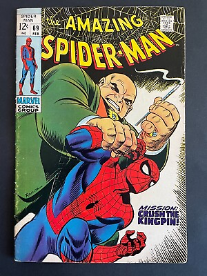 #ad Amazing Spider Man #69 Kingpin Marvel 1969 Comics $69.97