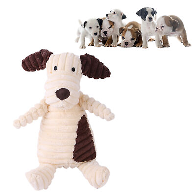 #ad Dog Chew Toy Squeaky Plush Pets Toy for Puppy Chewers Chew Guard Pet Toys $12.29