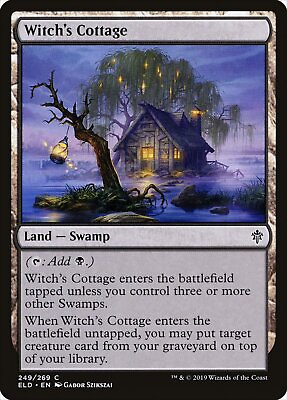 #ad Witch#x27;s Cottage Throne of Eldraine Magic MTG $1.55
