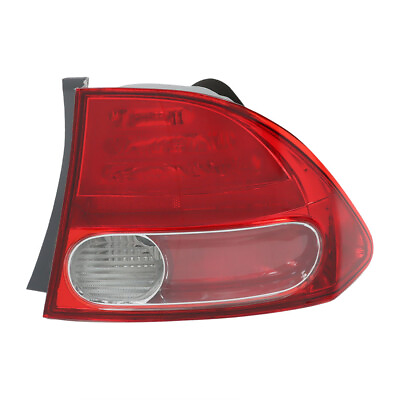 #ad Silscvtt Rear Right Side Tail Light Back Lamp For 2006 2008 Honda Civic Halogen $34.26