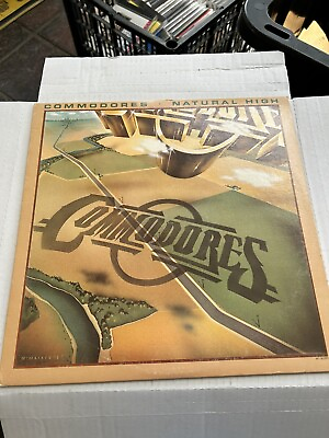 #ad Commodores Natural High Vinyl LP $5.50