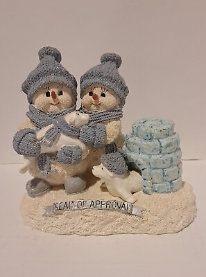 #ad Snow Buddies “Sealquot; Of Approval” The Encore Group 1999 Size 5.5x5x3quot; #94159 $15.90