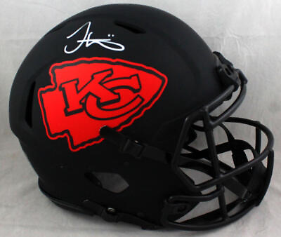 #ad Tyreek Hill Autographed KC Chiefs F S Eclipse Authentic Helmet JSA W Auth *White $399.00