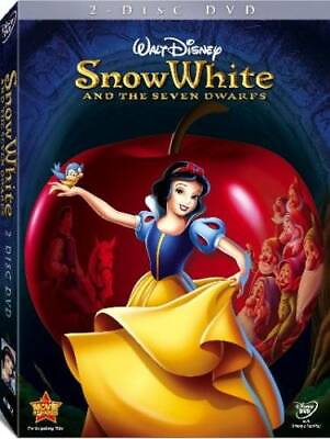 #ad Snow White and the Seven Dwarfs DVD By Adriana Caselotti VERY GOOD $4.97