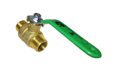#ad 1 PC. 3 4quot; MALE BALL VALVE LEAD FREE BRASS FULL PORT 600 WOG WATER OIL GAS $8.99