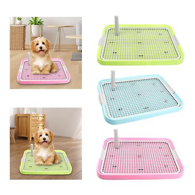 #ad Dog Toilet Litter Pan Urinal Puppy Toilet Puppy Training Tray Keep Paws and $24.42