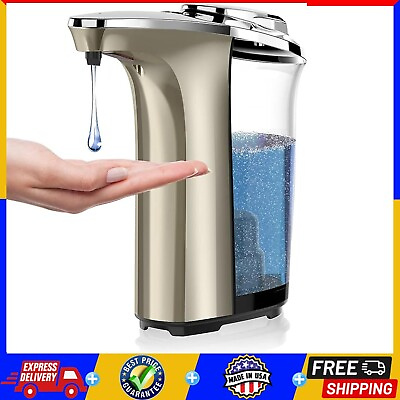 #ad PZOTRUF Automatic Soap Dispenser Touchless Dish Soap Dispenser 17oz 500ml $19.66