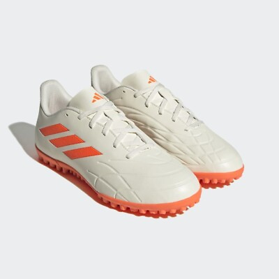 #ad #ad adidas Copa Pure.4 Turf Soccer Shoes Off White Solar Orange Gy9048 Men’s Size 11 $79.99