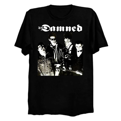 #ad The Damned Band Tour Album short tee Unisex T Shirt All Size S To 5XL PR099 $22.99