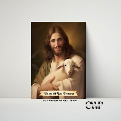 #ad Catholic prints Jesus Christ Christian art Picture of Jesus 8 x 10 $12.95