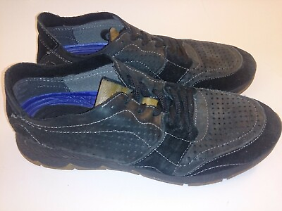 #ad Hush Puppies Mens TS Field Sprint Oxford Black Shoe Size 9 $29.99