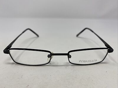 #ad Versailles Chester Black 44 18 130 Metal Full Rim Eyeglasses Frame QG54 $57.50