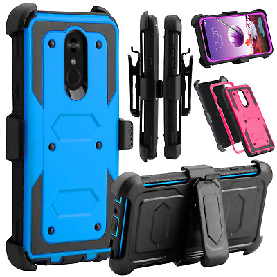 #ad For LG Stylo 4 Stylo 5 Case Heavy Duty Full Body Holster Built in Screen Protect $9.99