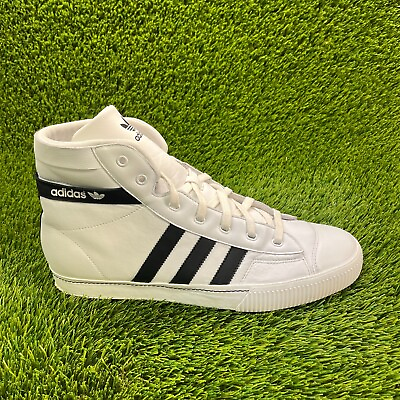 #ad Adidas Originals Aditennis Hi Mens Size 13 White Athletic Shoes Sneakers 913907 $49.99