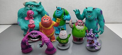 #ad Lot 9 Vintage Monsters Inc Toys James Randall George Naomi Jackson etc $28.00