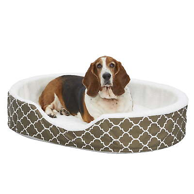 #ad MidWest Homes for Pets QuiteTime Teflon Nesting Dog Cat Pet Bed Brown 48 In $74.07