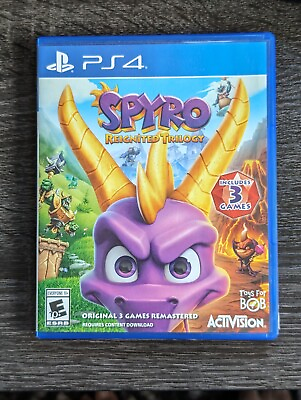 #ad Spyro Reignited Trilogy Sony PlayStation 4 PS4 Great Disc $14.00