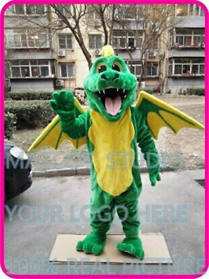 #ad dragon Mascot Costume Suit Cosplay Party Game Dress Outfit Advertising Halloween $287.47