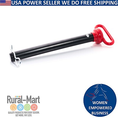 #ad Red Head Hitch Pin for Tractors S70057300 1 1 4quot; by 12quot; Replaces Speeco $19.99