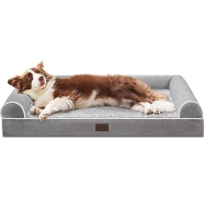#ad WESTERN HOME Dog Beds Large Sized Dog Orthopedic Dog Bed with Waterproof Lini... $67.30