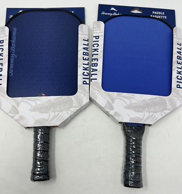 #ad Set of Two Tommy Bahama Pickleball Paddle Blue Textured Polypropylene NEW $57.47