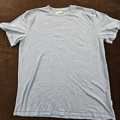 #ad Magellan Outdoors Fish Gear Blue Short Sleeve Classic Fit T Shirt Men#x27;s XL $11.38