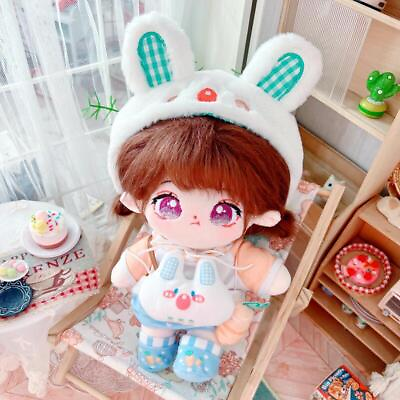 #ad 20cm Cute Stuffed Customization Figure Toys Cotton Baby Doll Plushies Toys Gift $22.75