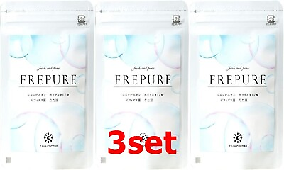 #ad COCORO FREPURE Breath Care Supplement Chewable 30 Tablets set of 3 $115.98