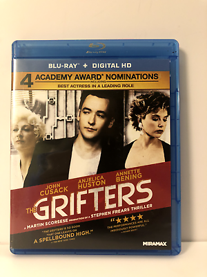 #ad The Grifters 1990 Blu ray 2015 John Cusack Angelica Huston Annette Bening $8.25