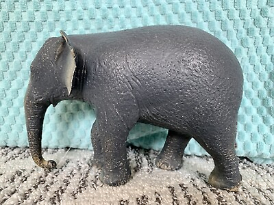 #ad Elephant Figure Rubber 5” Tall 7” Long Rare Japan Import F S $15.73
