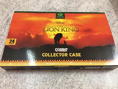 #ad LION KING OOSHIES FIGURE rare SET Limited Edition Collector Case SIMBA $99.99