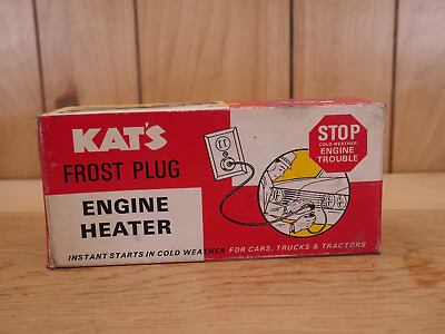 #ad Vintage Kat#x27;s Frost Plug Engine Heater 750 watts $45.00