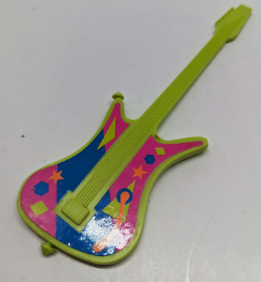 #ad 1989 Barbie amp; The Beat Doll #2751 Green Guitar Only $3.95