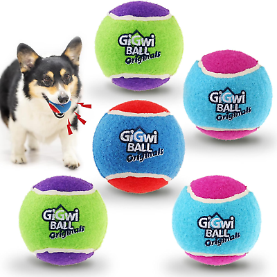 #ad Interactive Dog Tennis Balls for Dog Indoor and Outdoor Fun $27.97