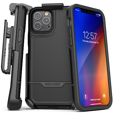 #ad iPhone 12 Pro Max Belt Clip Holster Case Protective Cover with Holder $19.99