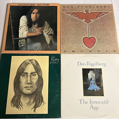 #ad Dan Fogelberg Lot of 4 Vinyl 33 Phoenix Souvenirs The Innocent Age Home Free $33.75