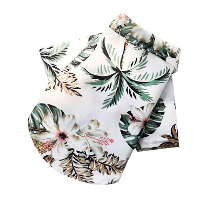 #ad Hawaiian Pineapple Shirt for Small to Medium Sized Dogs – Perfect for Summer $9.99