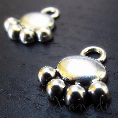 #ad Paw Print Charms Wholesale Cat Dog Paw Pendant Findings C5175 10 20 Or 50PCs $10.00