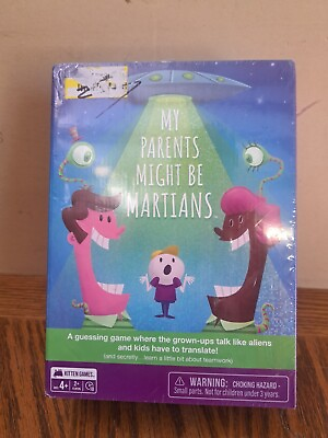 #ad My Parents Might Be Martians Game Family Game Night NEW SEALED $9.95