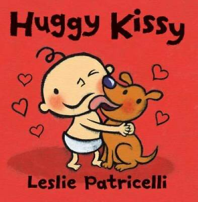 #ad Huggy Kissy Leslie Patricelli board books Board book GOOD $3.76
