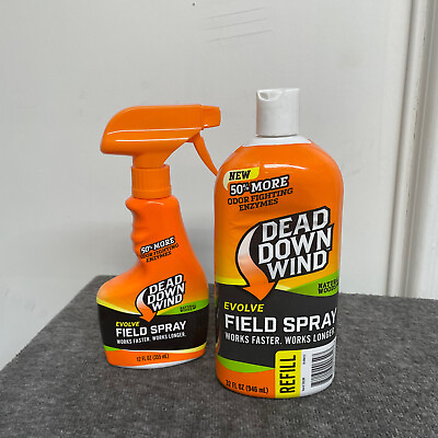 #ad Dead Down Wind Evolve Field Spray 12 oz 32oz Refill Natural Woods $16.99