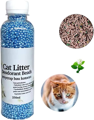 #ad Cat Litter Deodorizer Litter Box Deodorizing Crystal Beads Cat Odor Suppressing $19.99