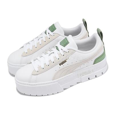 #ad Puma Mayze Gentle Wns White Dusty Green Women Casual Platform Shoes 392105 04 $99.99